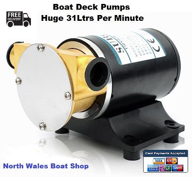 boat deck water pump