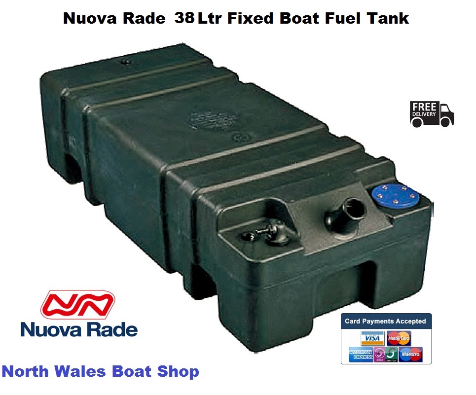 Diablo 49 Ltr Low Profile Inboard Fuel Water Waste Tank Boat Caravan PD15 