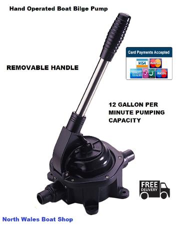 manual hand bilge pump