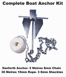 boat anchor kit