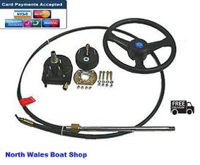 boat steering kit cable helm