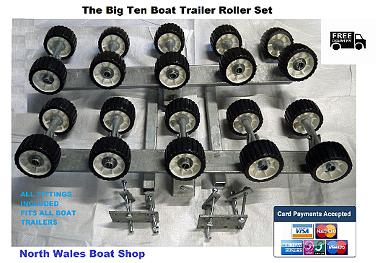 boat trailer rollers heavy duty