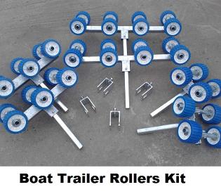 boat trailer rollers kit
