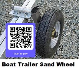 boat trailer sand wheel