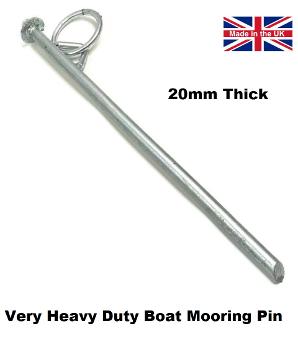 canal boat mooring pin