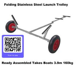 dinghy launching trolley