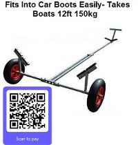 dinghy launch trolley