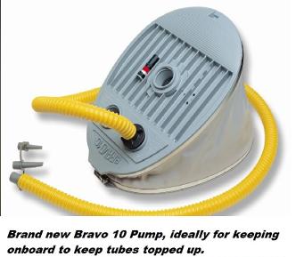 inflatable boat pump bravo 10