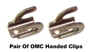 johnson evinrude control cable clips