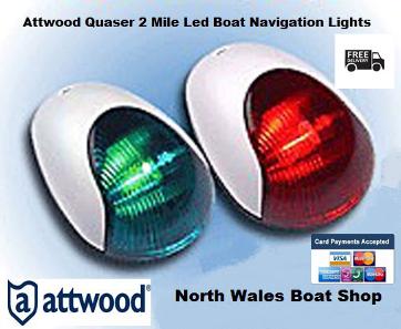 led boat navigation lights attwood quaser