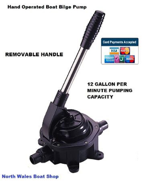 manual hand bilge pump